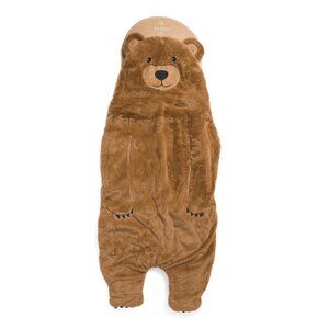 ASPEN Brown Sutton Bear Snuggle Tail Blanket